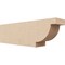 Ekena Millwork 4in. W x 6in. H x 20in. L Alpine Woodgrain TimberThane Rafter Tail, Primed Tan RFTUR04X06X20ALPRCPR - alternate 1